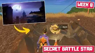 Fortnite Secret Battle Star Week 8 Season 10 Location! - Gothic Missions Season X
