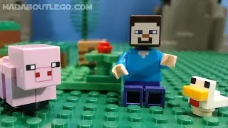 Lego Minecraft The Creeper Ambush 21177.