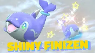 Shiny Pokemon Reaction | Finizen in Pok&eacute;mon Violet