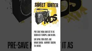 Pre-Save KIDS, Sweet Water's New Single.  #livemusic #rockmusic #music #seattlerock