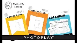 Makers Series | Calendar 2022 | Pop-Up Cards | PHOTOPLAY PAPER