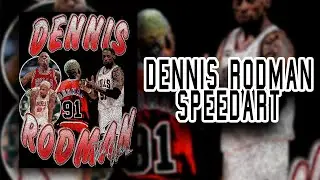 Vintage NBA Sports Design | Photoshop Speedart
