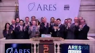 Ares Management Celebrates IPO on the New York Stock Exchange