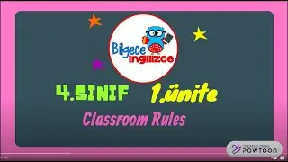 4.SINIF 1. UNITE (CLASSROOM RULES)