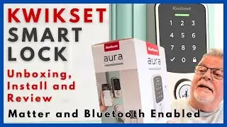 Kwikset Aura Reach Smart Lock Review - Unboxing and DIY Install