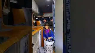 Como fazemos para lavar roupas no Motorhome?