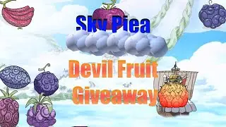 Roblox|OnePieceprime|New skypiea|Devil Fruit give away!!!!!!!
