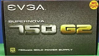 New EVGA SuperNova G2 Series Power Supply Unboxing  [750W - 80+ Gold!] Maximum PC Turbo Build 2016