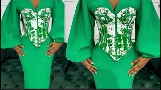 HOW TO DRAFT AND SEW A WAIST SNATCHED THREE PART CORSET WITH BASQUE WAISTLINE