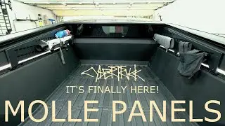 Anysix MOLLE Panels for Cybertruck &ndash; Durable Storage Solution for Your Truck