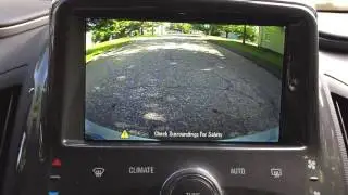 2014 Chevy Volt - Aftermarket backup camera