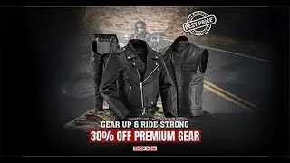 30% OFF Motorcycle Gear | Ride Strong & Save Big #danielsmart #motorcyclegear #motogear #riding