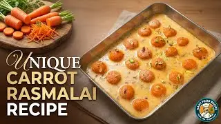 स्वादिष्ट गाजर रसमलाई रेसिपी # unique winter special carrot rasmalai recipe # KANT FOOD RECIPE