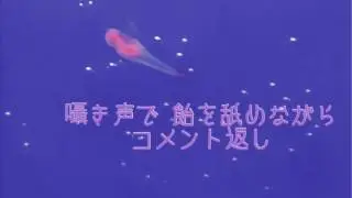 [音フェチ]声だけ動画  Vol.9 雑談 ドロップの話とコメント返し[ASMR]