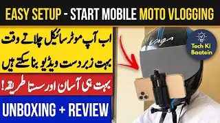 Start Professional MotoVlogging With Mobile | Complete Setup | Tech Ki Baatein