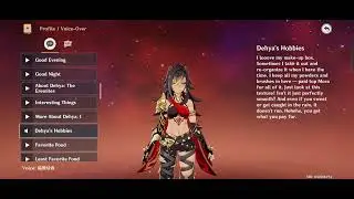 Dehya Voice Lines Japanese #genshinimpact #dehya #genshin #gameplay #anime #genshinedit #gaming