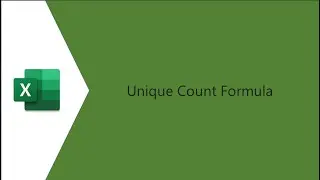 Count Unique Value Like Pro in excel . #excel  #googlesheets