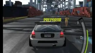 NFS ProStreet Drag Civic 9.68s