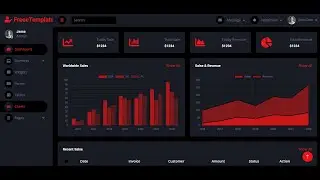 Angular 14 Free Black Admin Dashboard Template Working Demo