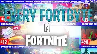 ALL *SEASON 9* FORTBYTE LOCATIONS! Full Guide 1-100