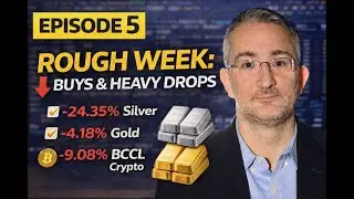 A Tough Week: New Buys, Big Drops & My Portfolio Turns Red (&ndash;0.76% YTD)