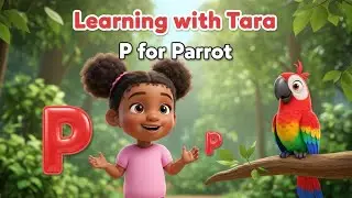 P for Parrot | Learning with Tara | Alphabet A&ndash;Z for Kids