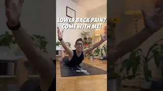 SIMPLE 4 STEPS TO MAKE YOUR LOWER BACK STRONG! #yogawithdj #lowerbackpain