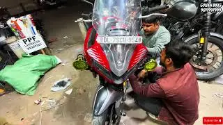TRIUMPH FOGLIGHTS installation | Fog lights #triumph 