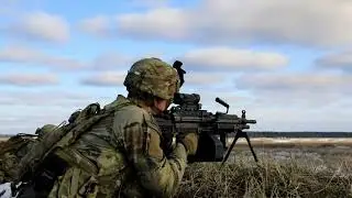 NATO eFP Battle Group Poland Displays Multinational Combined Fire Power