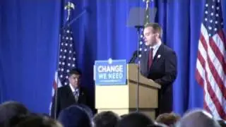 Tony Fischer's Introduction Speech of Then VP Candidate Joe Biden