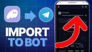 How to Import Phantom Wallet to Telegram Bot (2025 Updated Tutorial)