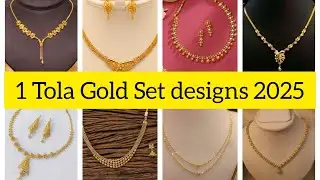 Affordable 1 Tola Gold Set Designs🔥
