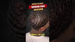 How to get wider 360 waves