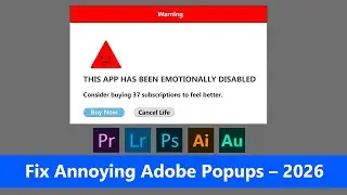 Stop Annoying Adobe Notifications &ndash; Windows Tweak Guide (2026)