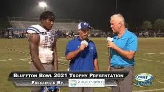 BLUFFTON BOWL | Coach Rodney Summers, Trophy Presentation | 10-8-2021 | WHHI Sports Football