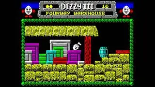 Fantasy World Dizzy (Dizzy 3) ZX Spectrum emulator Speedrun in 14:44