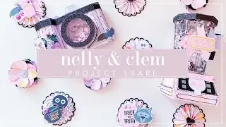 Nelly & Clem - Spooky Halloween project share 👻