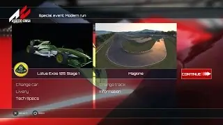 Assetto Corsa PS4 - Special Event Modern run -GOLD guide TIME ATTACK