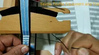 نسيج الشريط - الحلقة السابعة ( Inkle weaving no. 07)