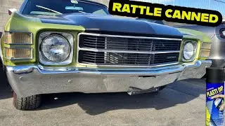 USING PLASTI DIP OVER PAINT TO RESTORE YOUR GRILL AND EMBLEMS