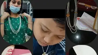 SENCO GOLD making charge with bill#Pearl and gold jewellery collection # Senco Gold jewellery review