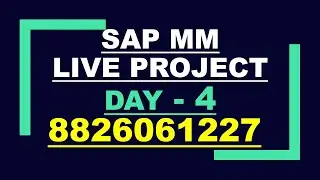 Sap MM Live Project In Hindi | Roll Out Project | 8826061227 Call For Live Training And Project |