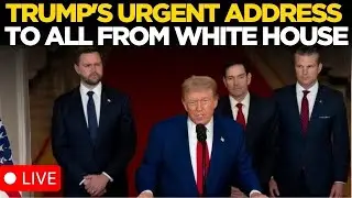 Donald Trump LIVE: Trump's Stunning Announcement | Trump Latest News LIVE | US News | White House