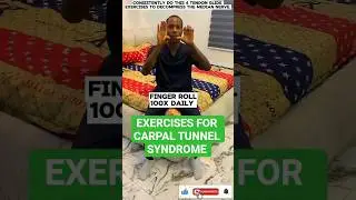 Exercises for Carpal Tunnel Syndrome | Reduce Wrist Pain, Numbness & Tingling#seo #shorts #views