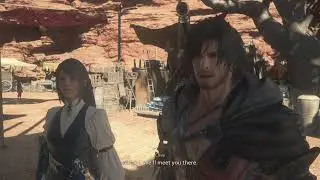 Final Fantasy 16 - Onward: Find Goetz In Market Bazac: Got His Trader's Pass Stolen Gameplay PS5