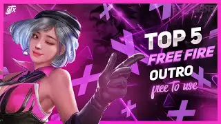 TOP 5 Free Fire outro template [ Free to use ]