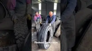 Mechanic Jack| The process of retread used tires
