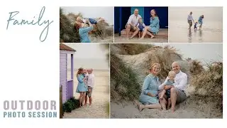 Family outdoor photo session Chichester professional photographer West Witterings