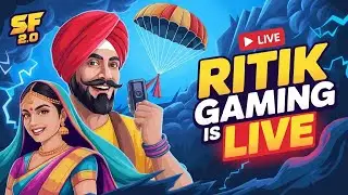 ScarFall 2.0 LIVE  | Intense Solo Vs Squad Battles In New Update  | RITIK GAMING Is Live