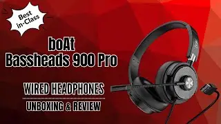 boAt 900 Pro Headphone Unboxing and Review | Best Headphone for Office Meetings, Gaming and Music